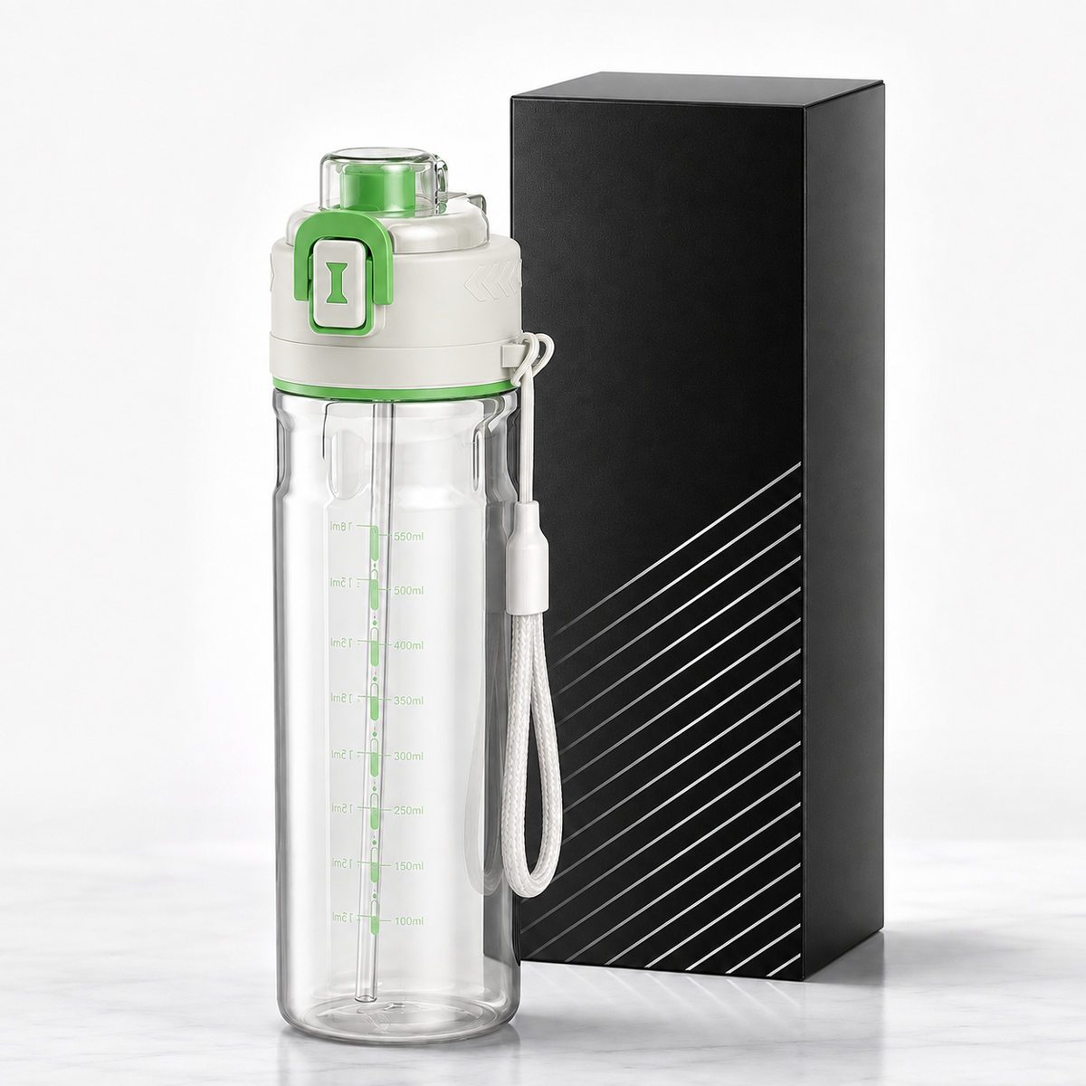 🔥Last Day 49% OFF - 💦 750ML Cooling Mist Water Bottle | Straw & Spray Sports Bottle for Hot Days