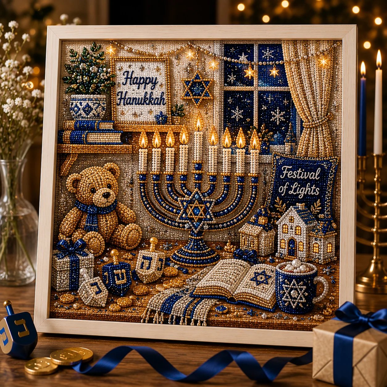 🏠Cozy Hanukkah Corner