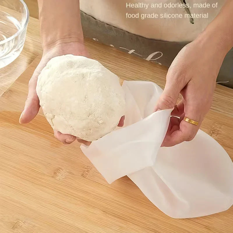 Reusable Silicone Dough Kneading Bag for Baking