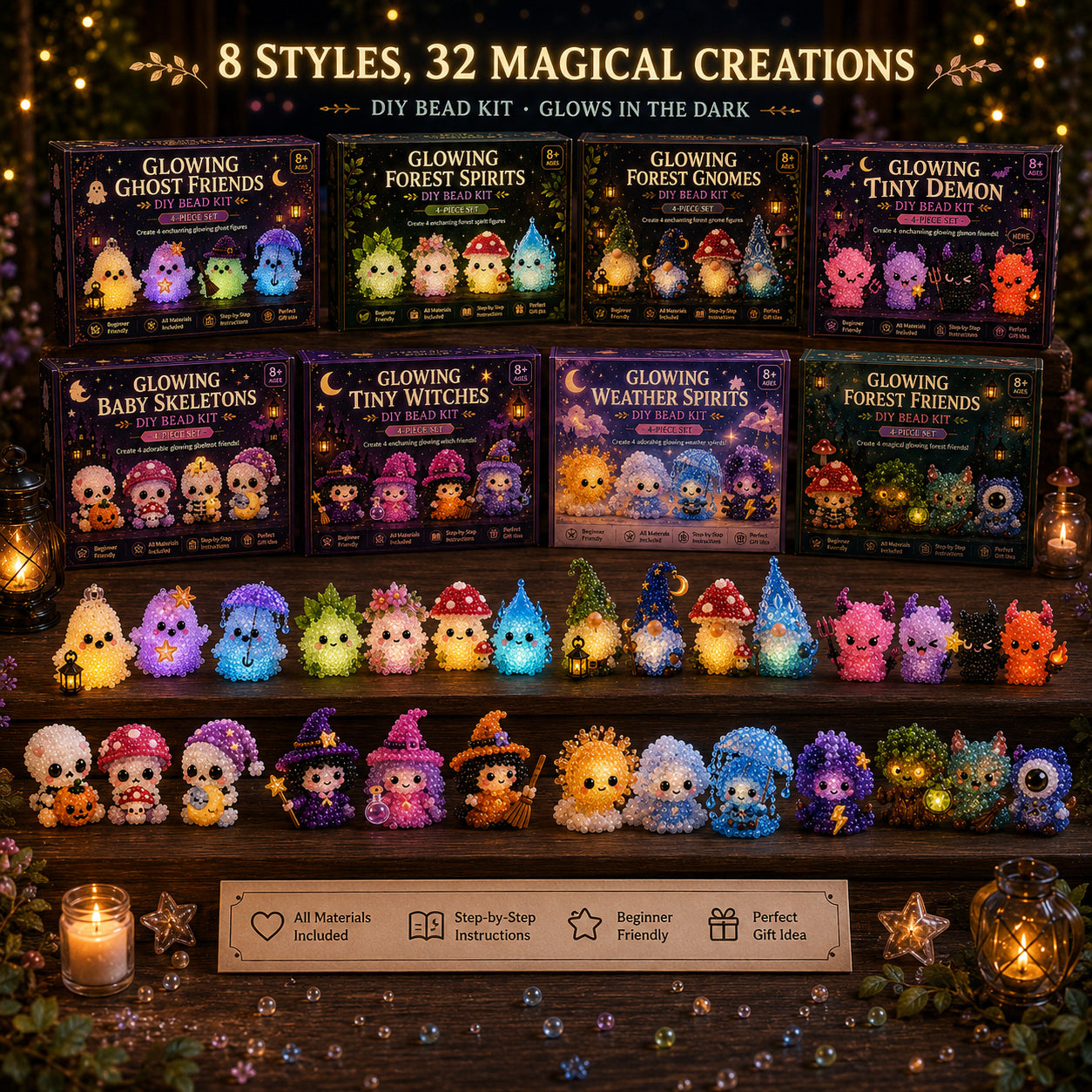 ✨✨8-Piece Set (32 3D fantasy companions & 20% discount & free shipping)