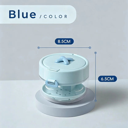 🦷Retainer Cleaner Soak Box with Drain Tray Mirror Brush Travel Storage Case