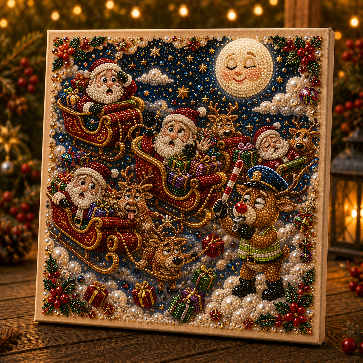 🛷 Santa’s Sleigh Traffic Jam