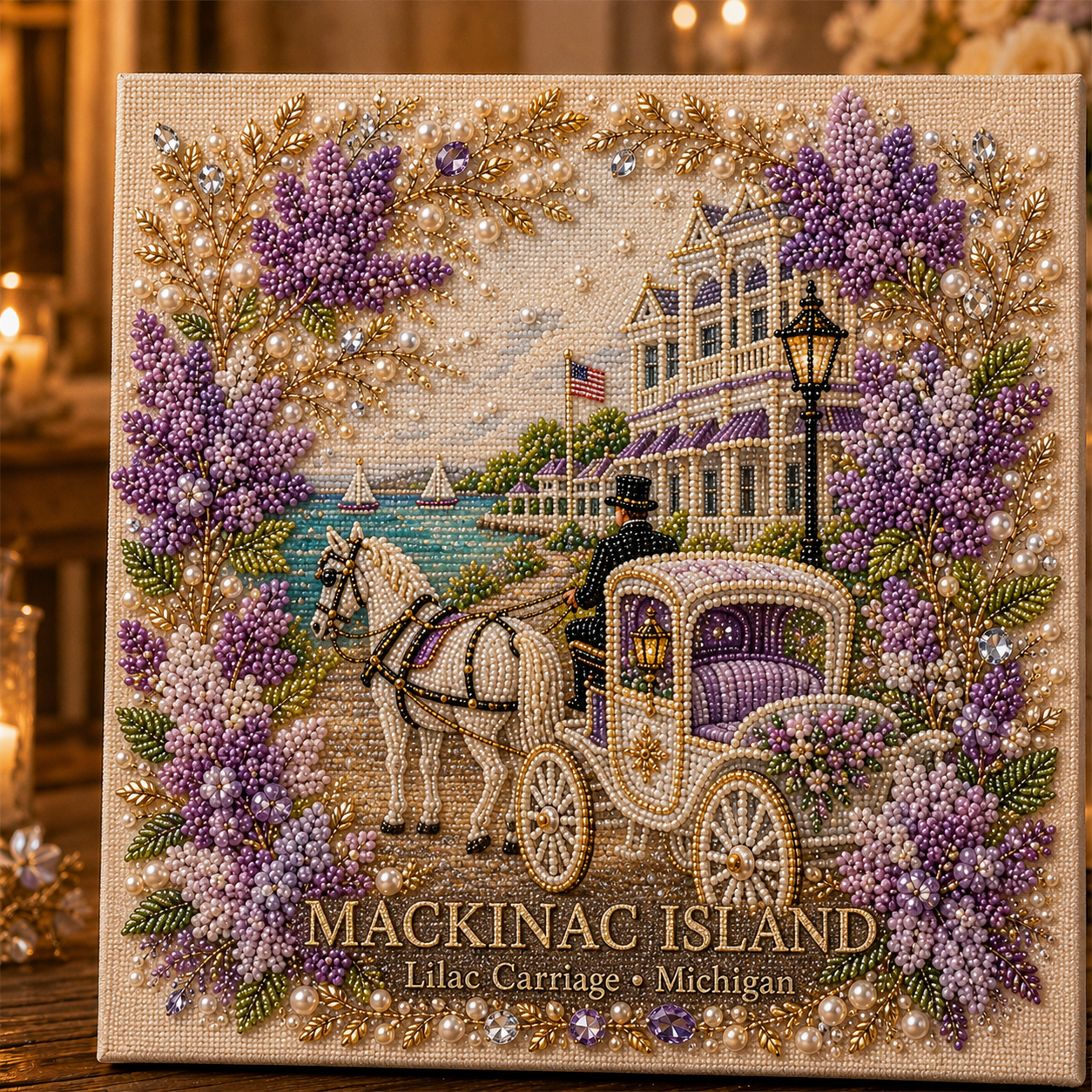 💜 Mackinac Island Lilac Carriage