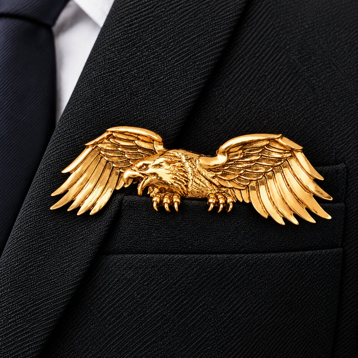 ✨ Luxury Sculpted Animal Brooch – Premium Statement Piece for Suits & Blazers