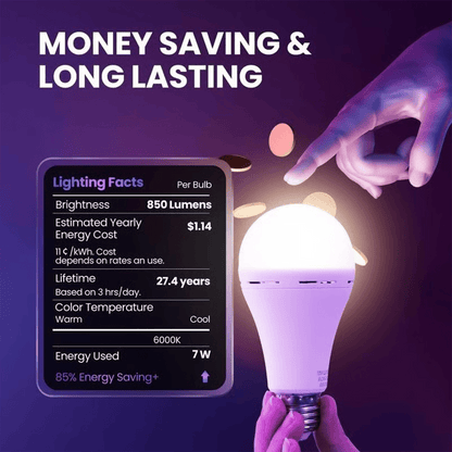 Rechargeable Emergency Light Bulbs