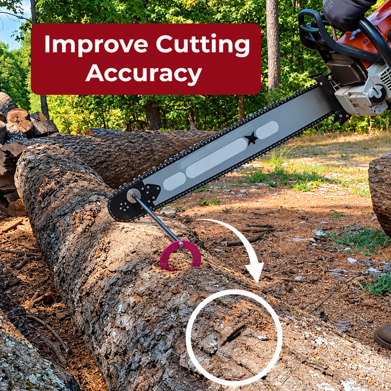 Magnetic Firewood Measuring Tool,Magnetic Log Marker with Measured Marks