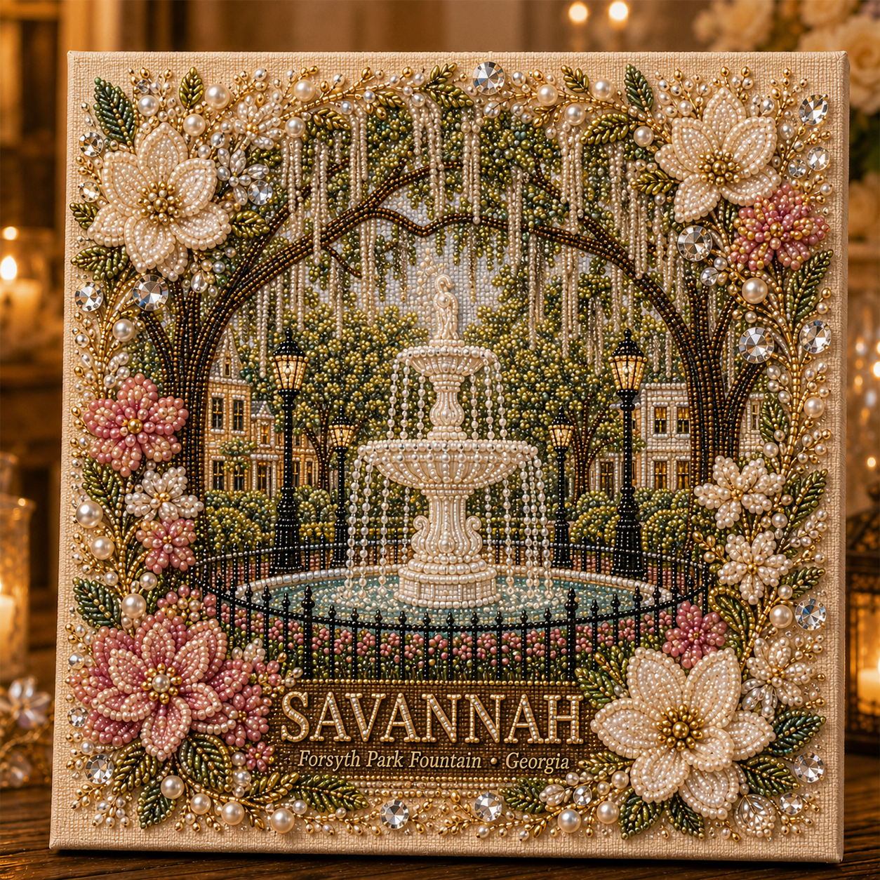 ⛲ Savannah Forsyth Park Fountain