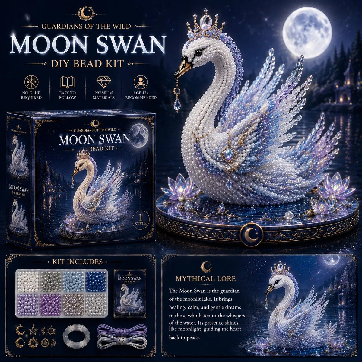 🎁3D Animal Guardian DIY Bead Kit Collection-Buy 2 Free Shipping