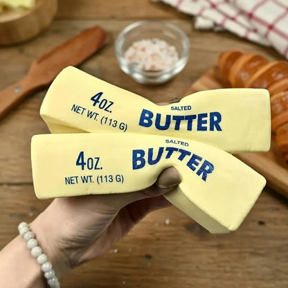 🧈 Butter Stick Squishy Toy – Funny Stress Relief Squeeze 😂