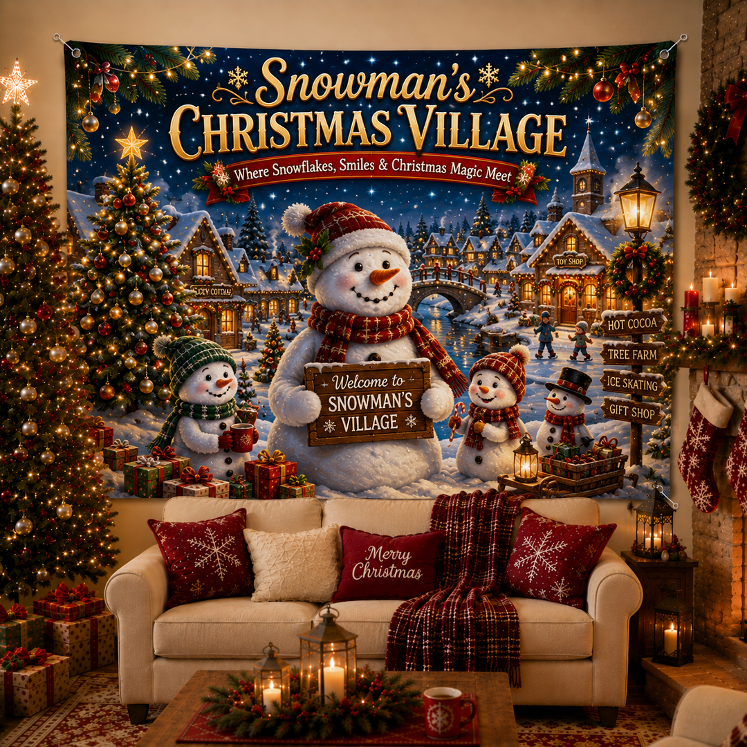 ⛄ Snowman Village