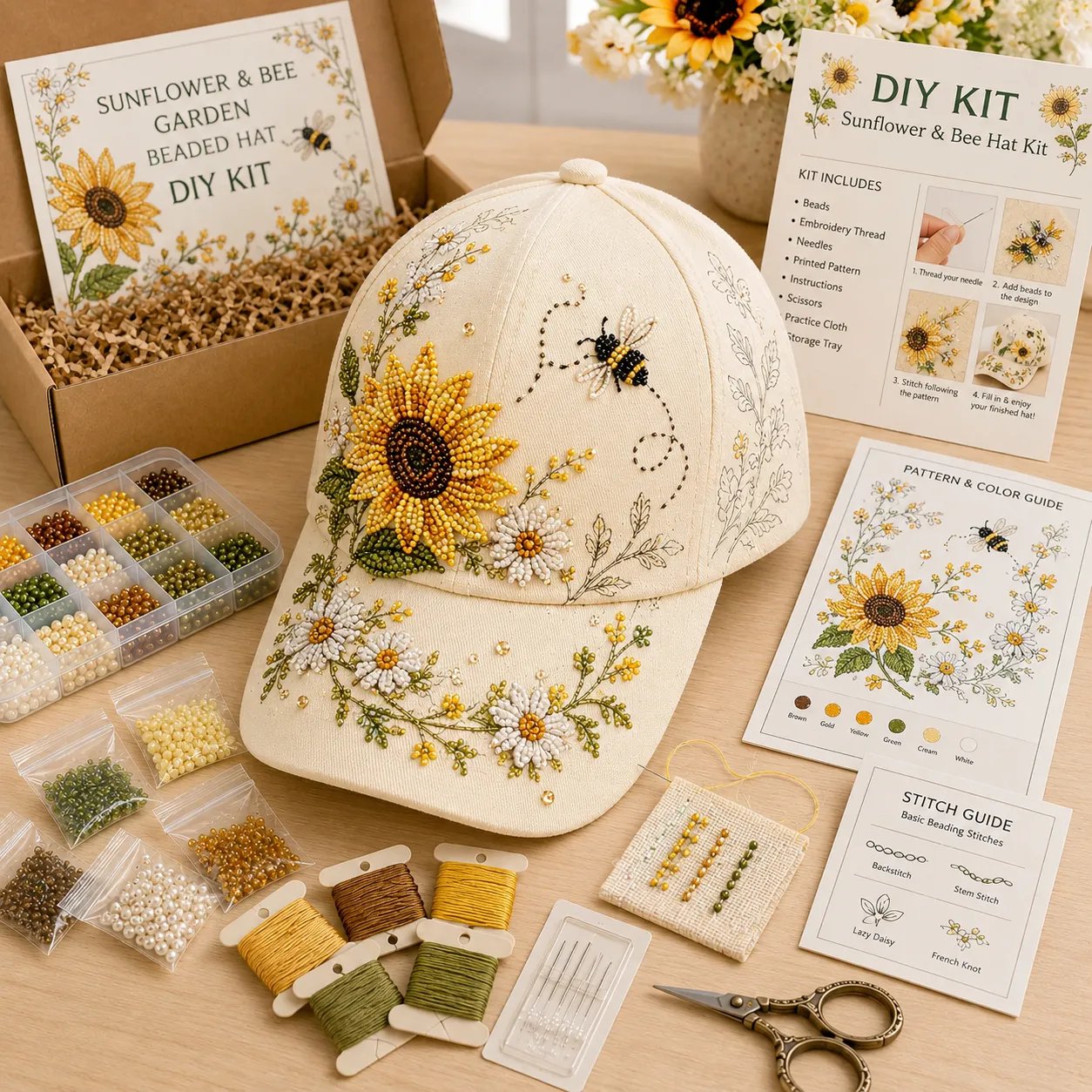 🌻Sunflower and Bee