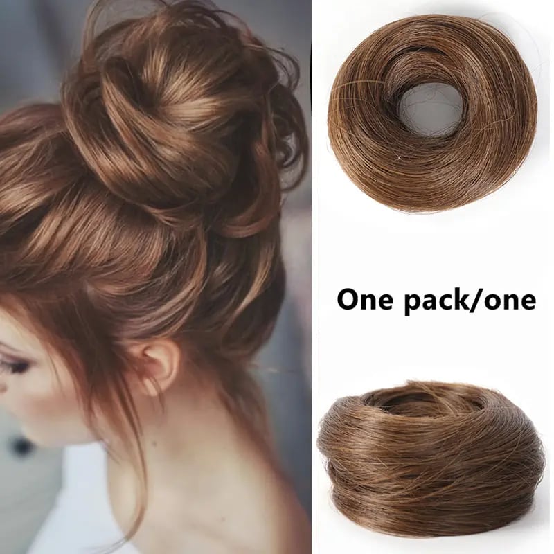 Medium Brown Mixed Strawberry Blonde (#8-27)