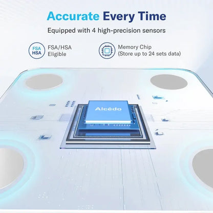 💡⚖️ Smart Glow Body Scale | Monitor Your Progress Every Day