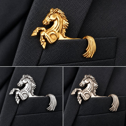✨ Luxury Sculpted Animal Brooch – Premium Statement Piece for Suits & Blazers