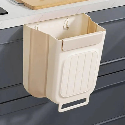Multipurpose Hanging Collapsible Trash Can for Kitchen