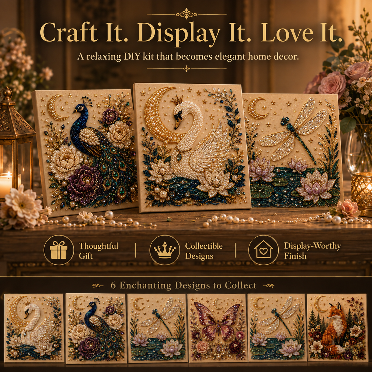 🔥 Last Day 49% OFF – ✨ Gilded Garden Pearl Art DIY Kit – Turn Tiny Pearls into Luxurious Garden Magic