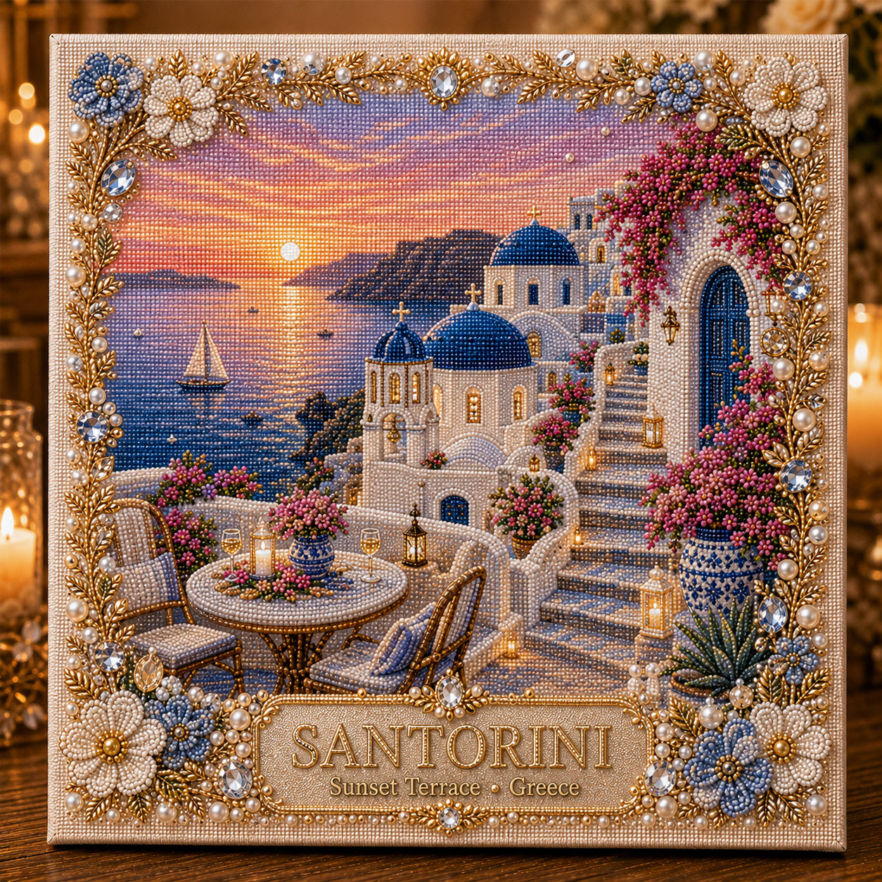 🌅 Santorini Sunset