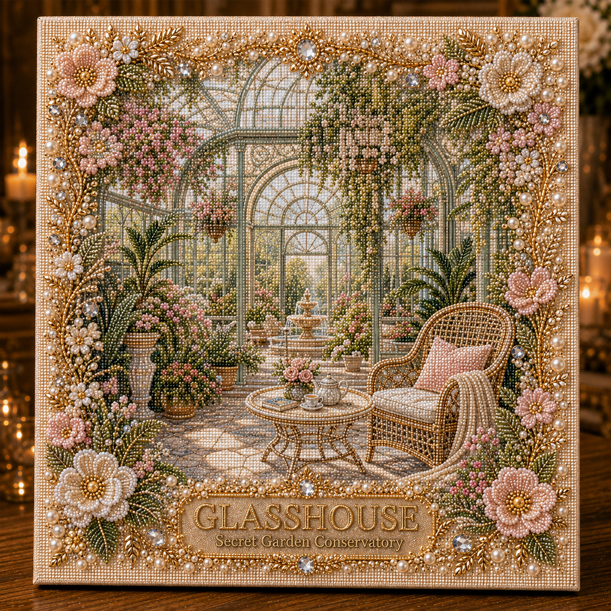 🔥 Last Day 49% OFF – Dream Destinations Pearl Art DIY Kit – Create Your Own Sparkling Escape