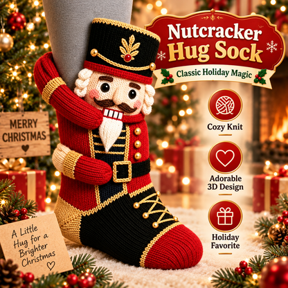 🎄 3D Christmas Hug Socks™ – The Cozy Holiday Gift That Brings Smiles & Warm Hugs