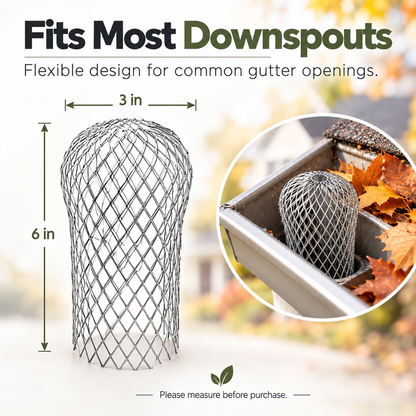 🍂 Expandable Gutter Guard – Keep Leaves Out & Water Flowing