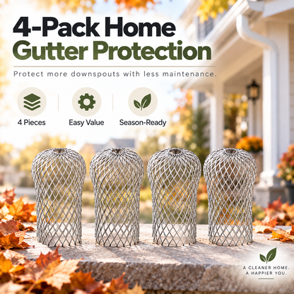 🍂 Expandable Gutter Guard – Keep Leaves Out & Water Flowing