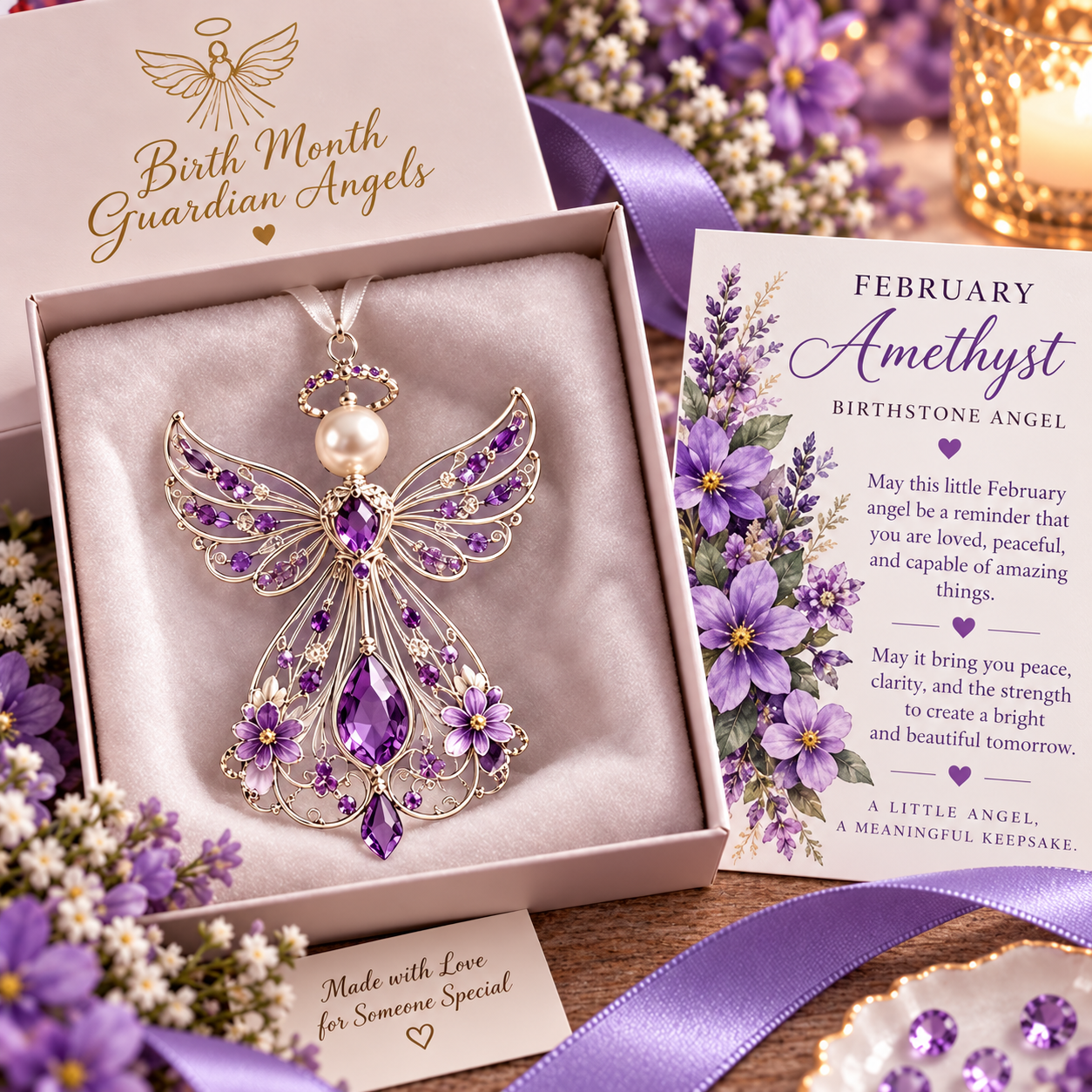 February · Amethyst
