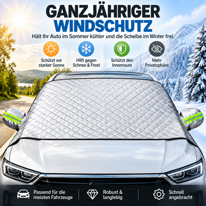 🚗 Magnetic Windshield Cover – All-Season Sun, Snow & Frost Protector for Cars, SUVs & Trucks