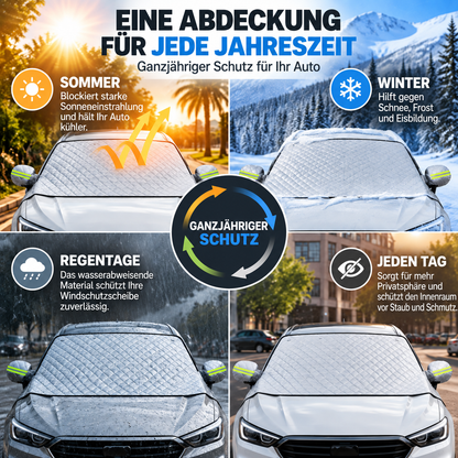 🚗 Magnetic Windshield Cover – All-Season Sun, Snow & Frost Protector for Cars, SUVs & Trucks