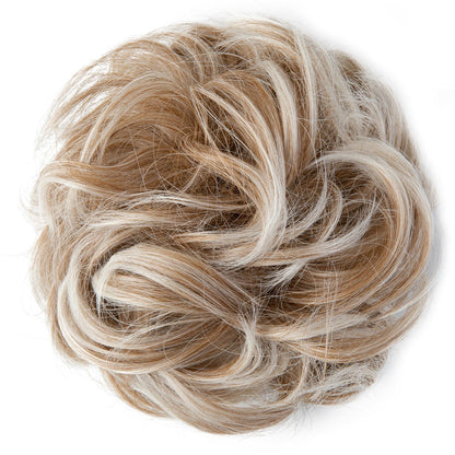 Voluminous Curly Messy Bun Scrunchie for Women