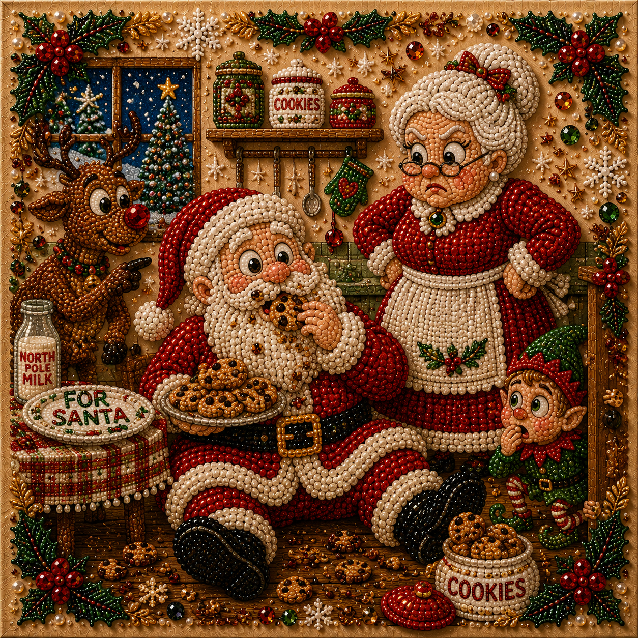 🍪 Mrs. Claus Caught Him