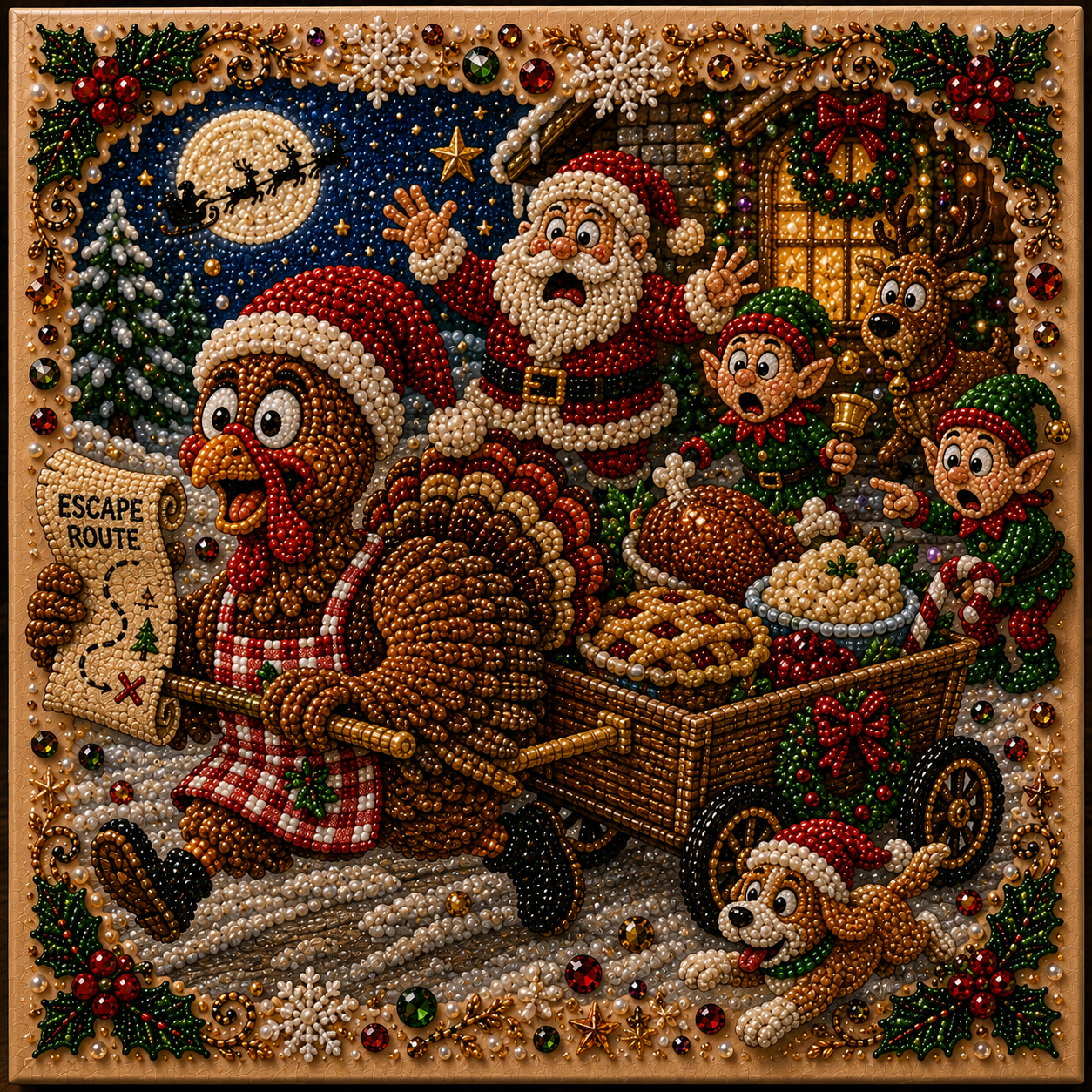 🦃 Turkey Escapes Christmas Dinner