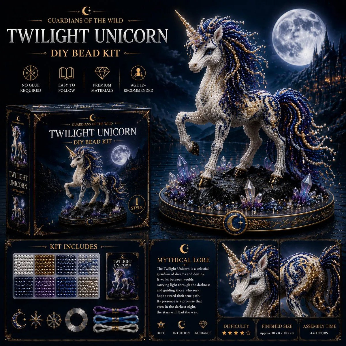 🎁3D Animal Guardian DIY Bead Kit Collection-Buy 2 Free Shipping