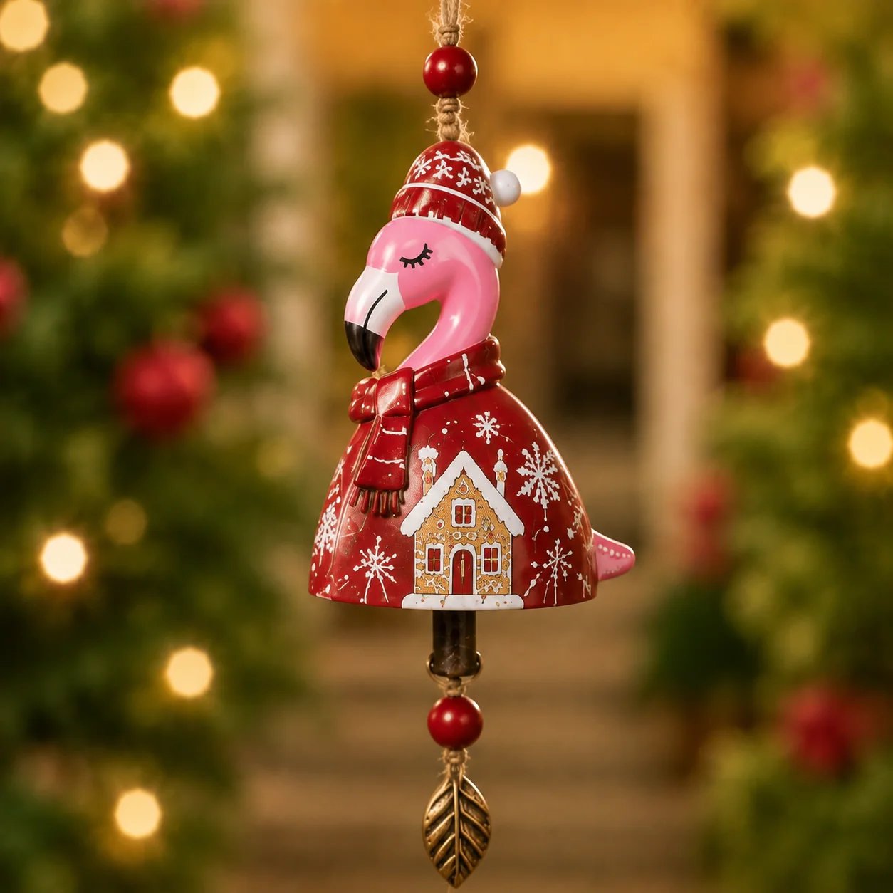 Gingerbread House Beanie