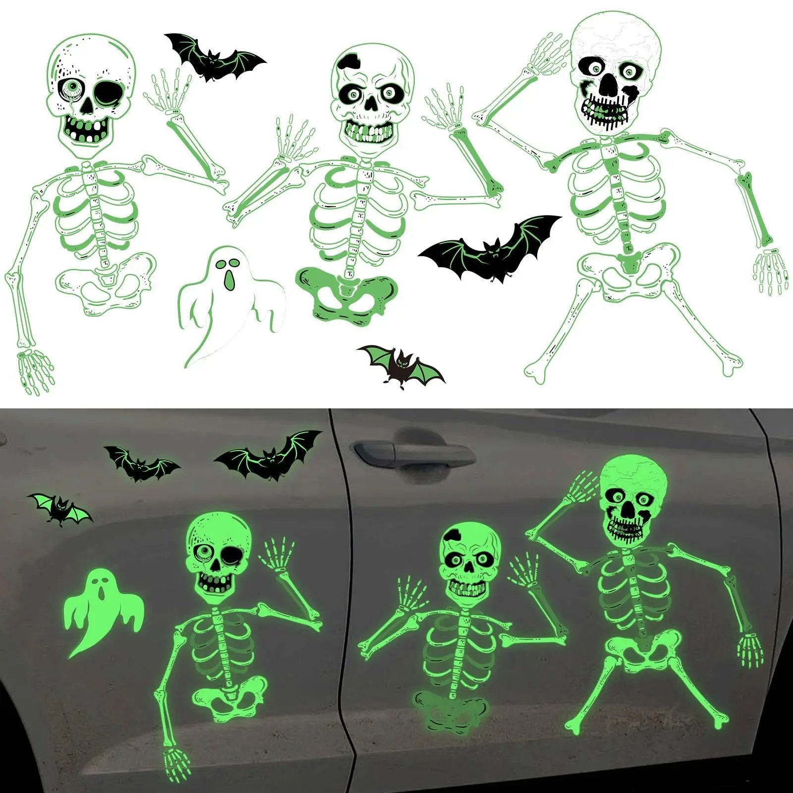 💀20 Pcs Glow Skeletons