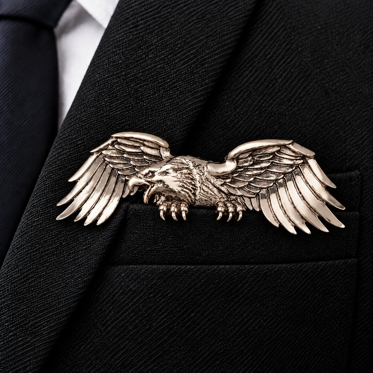 ✨ Luxury Sculpted Animal Brooch – Premium Statement Piece for Suits & Blazers