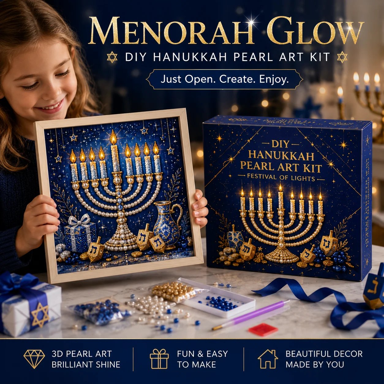🕎Menorah Glow